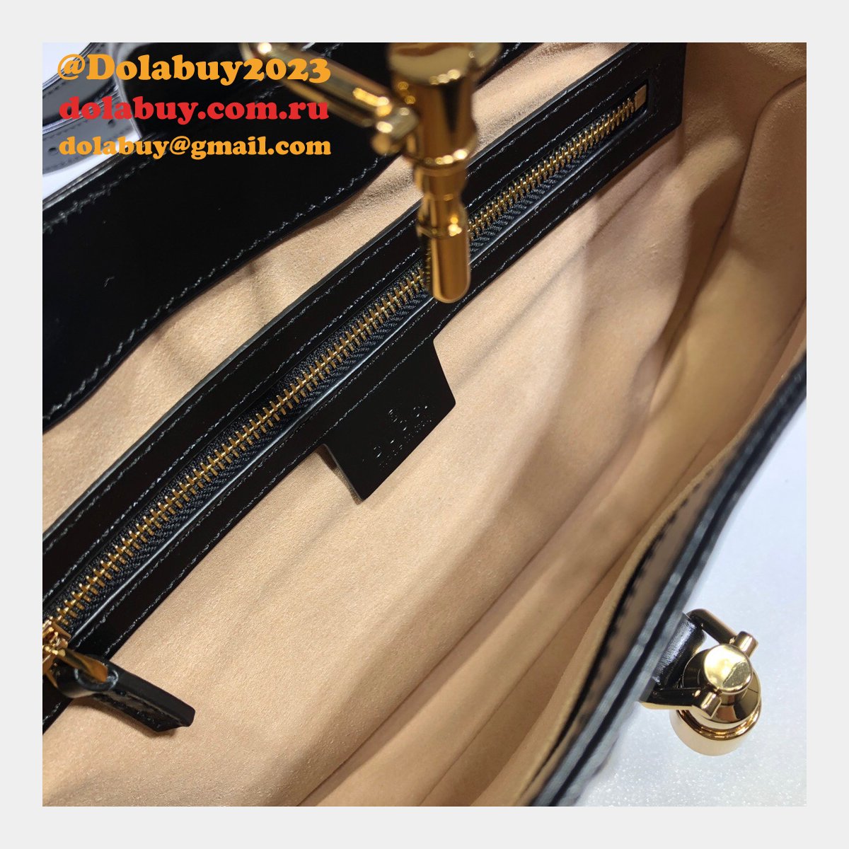 designer replica G*u*i jackie 1961 hobo bag 636709 leather