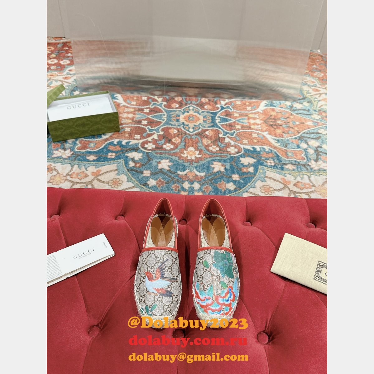 high quality G*u*i cheap espadrille