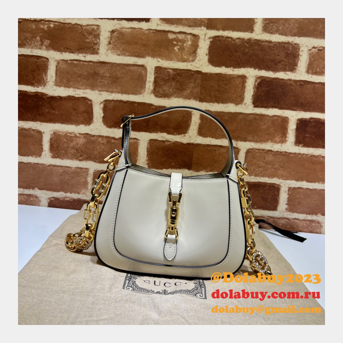 G*u*i top replica jackie 1961 shoulder 699651 bag