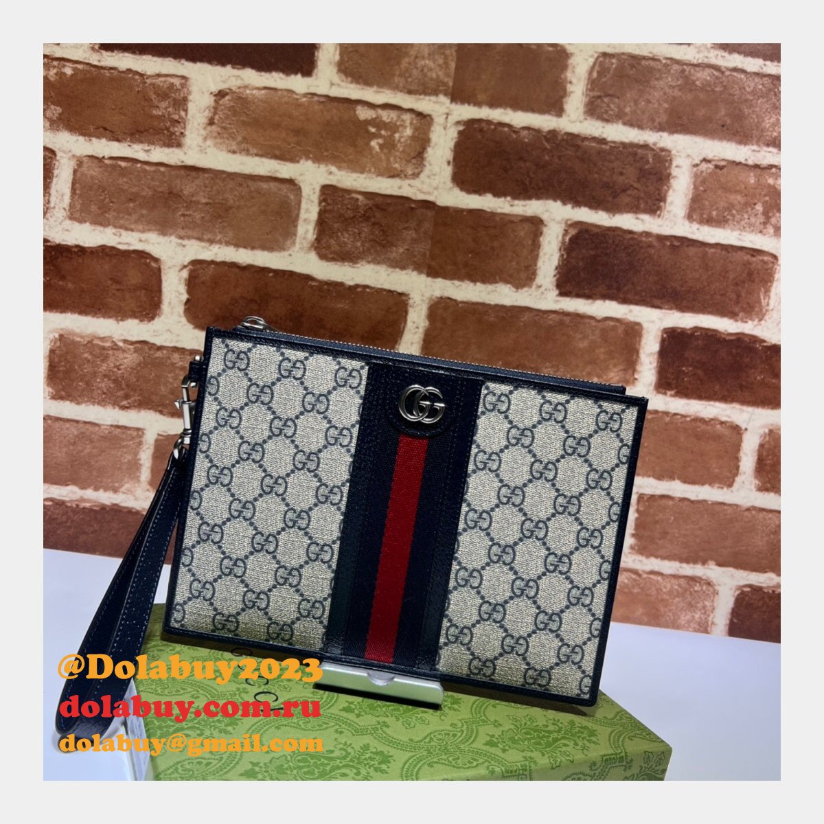 replica G*u*i ophidia gg pouch 672989 collection