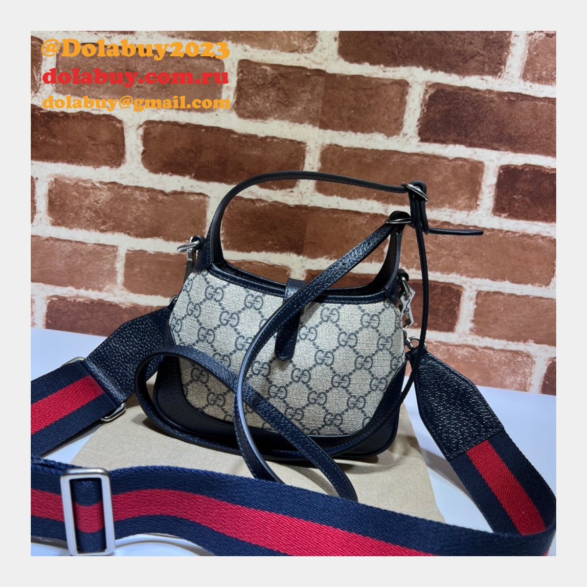 uk G*u*i knockoff jackie 1961 shoulder bag