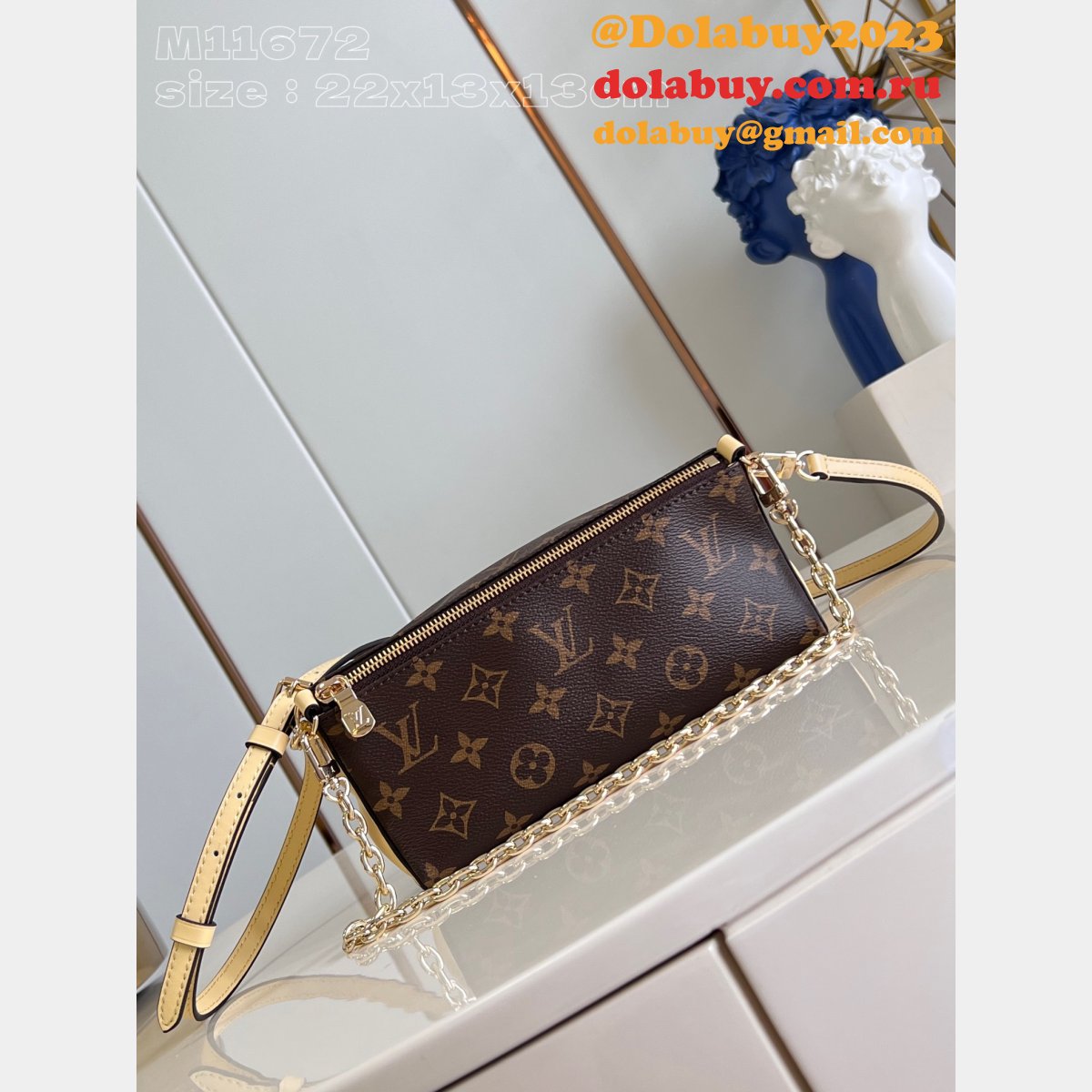 bloom pouch monogram m11303/m11672 fake l0vis Vvtt0n high bag