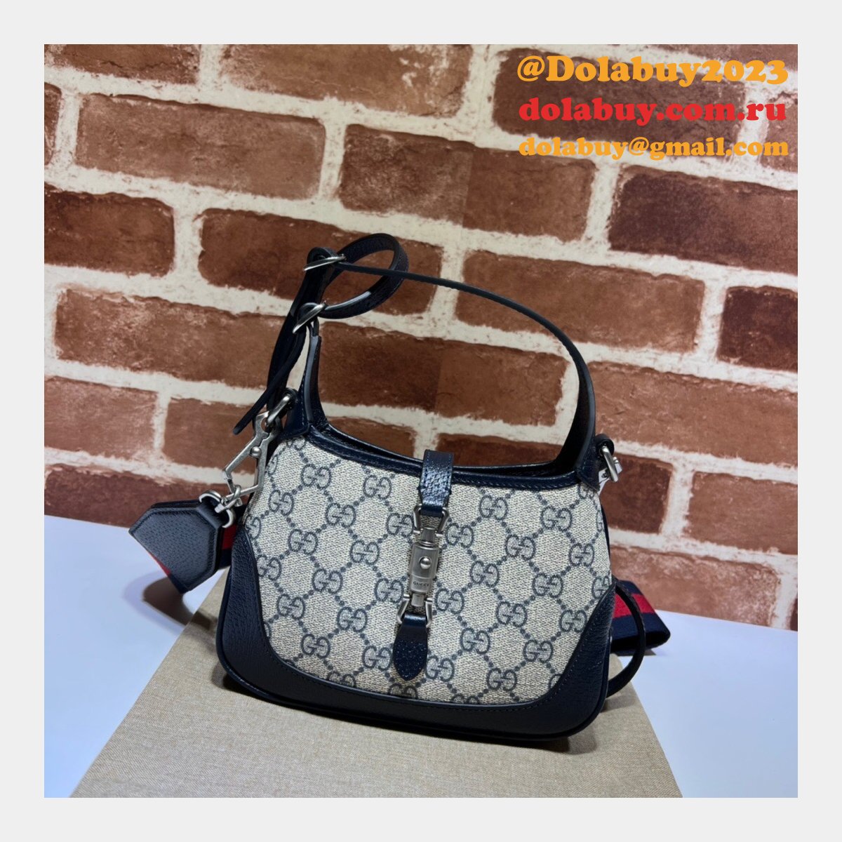 uk G*u*i knockoff jackie 1961 shoulder bag