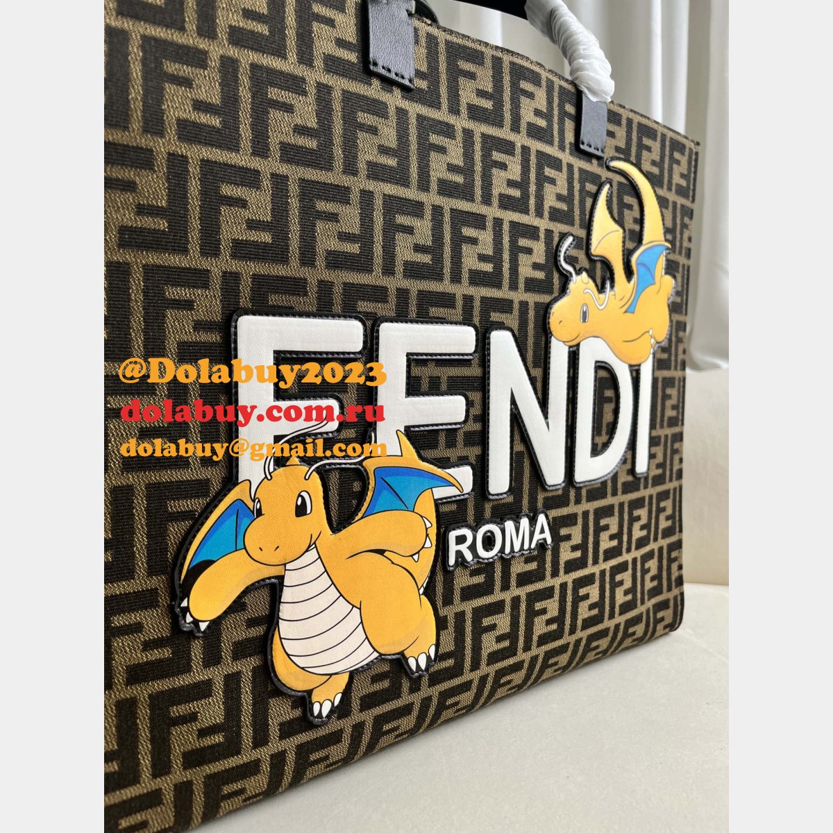 high quality F**di 8095 big tote bag