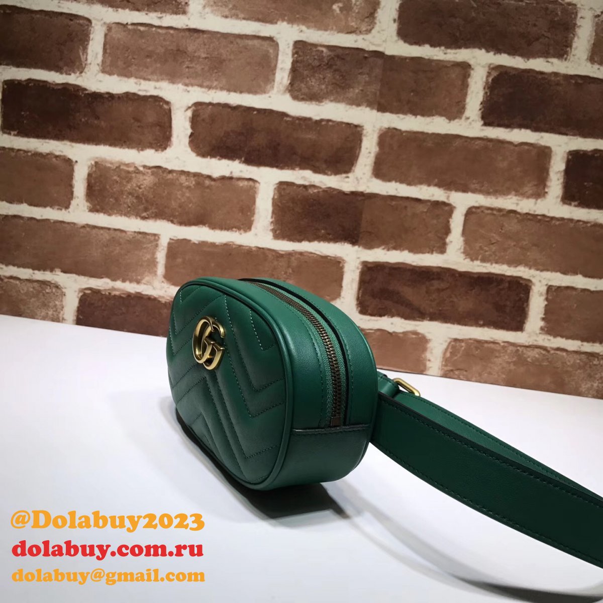 best 476434 G*u*i gg marmont matelassé leather belt bag