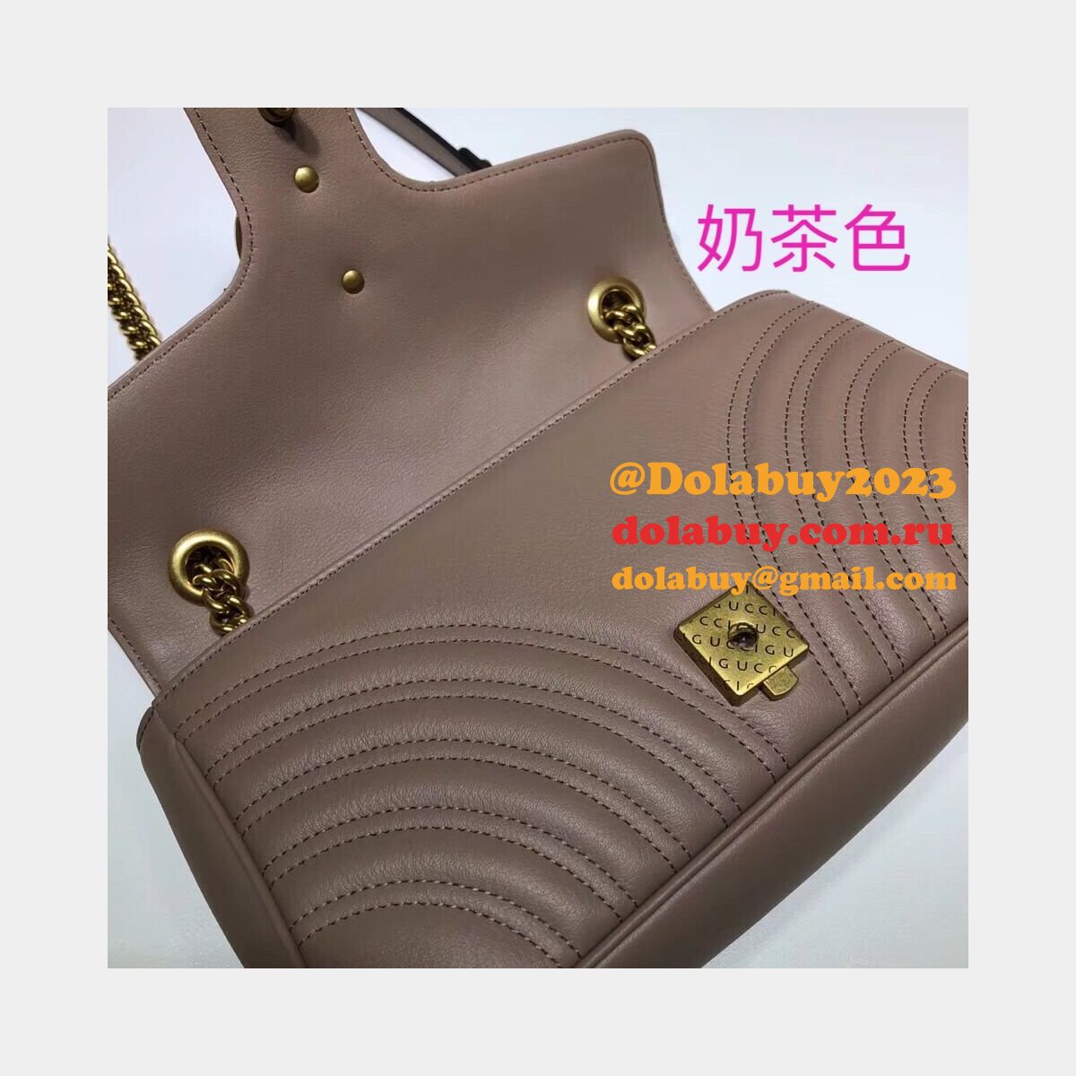 G*u*i gg marmont replica 443497 ladies shoulder bag