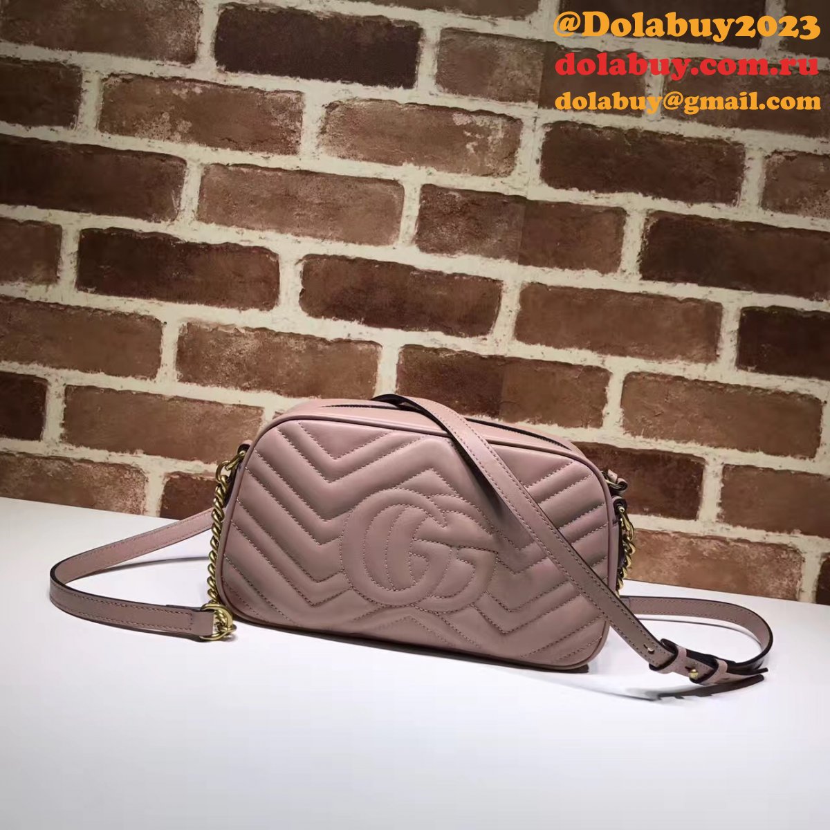luxury G*u*i fake 447632 gg marmont crossbody bags for women