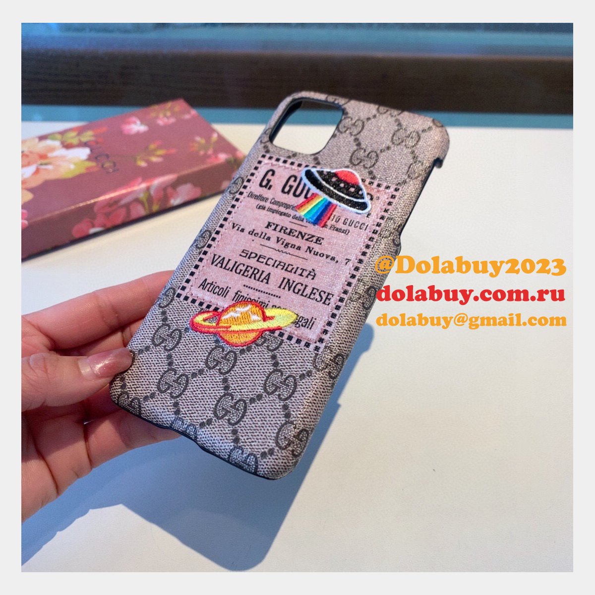 7 star G*u*i replica phone cases