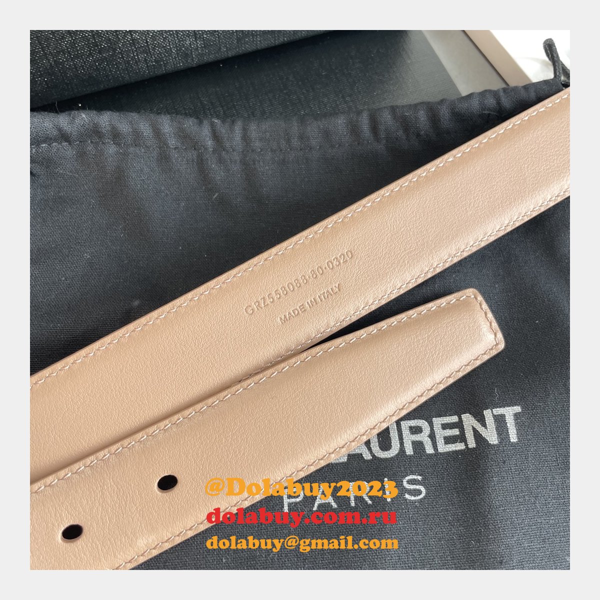 7 star best Sa1nt Lau*nt replicas belt for sale 20mm/30mm