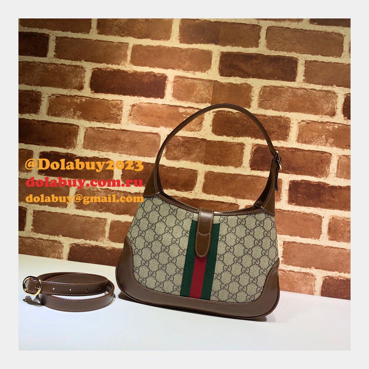 G*u*i replica uk jackie 1961 small hobo bag 636706 gg supreme canvas