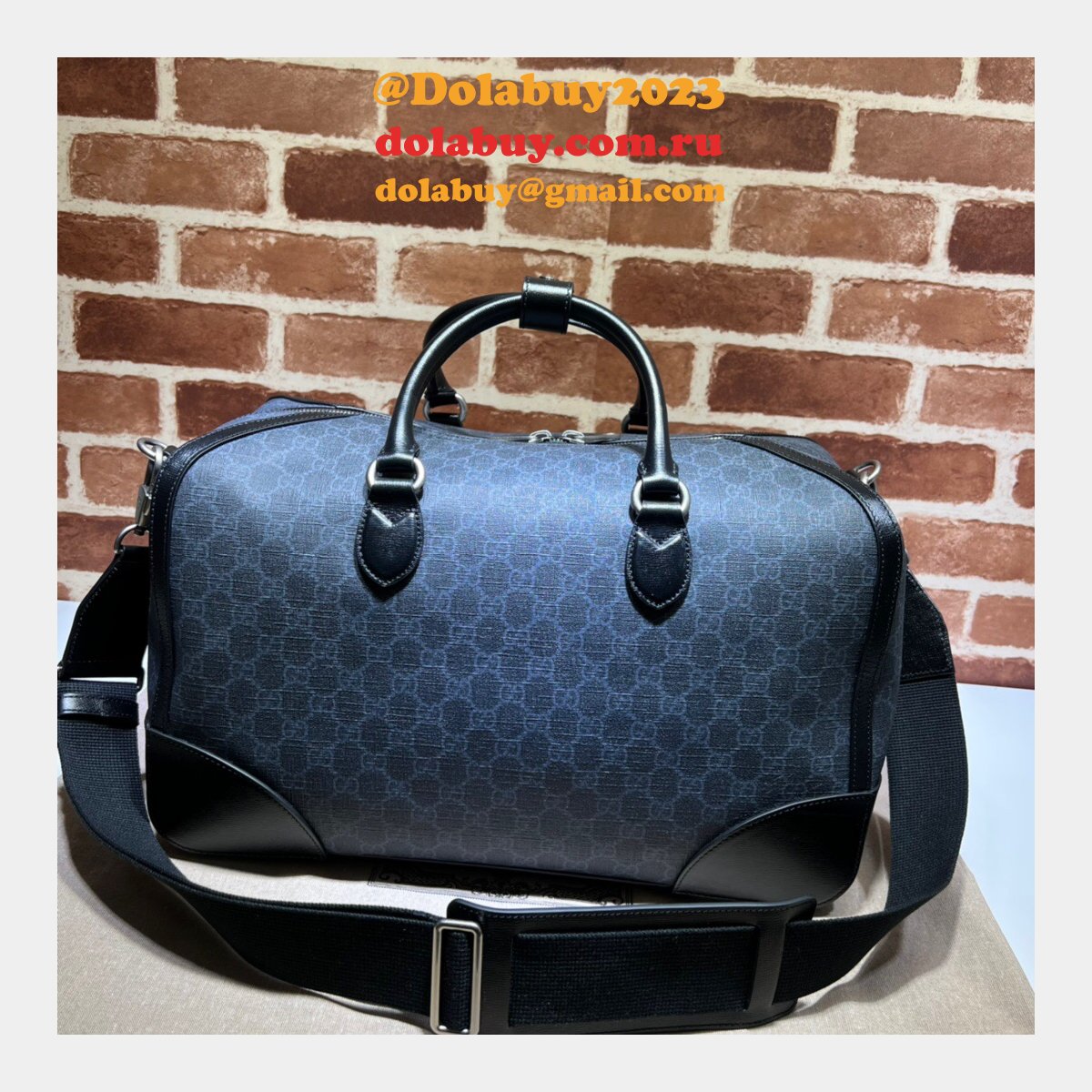 replicas G*u*i 696014 duffle interlocking g gg supreme bag