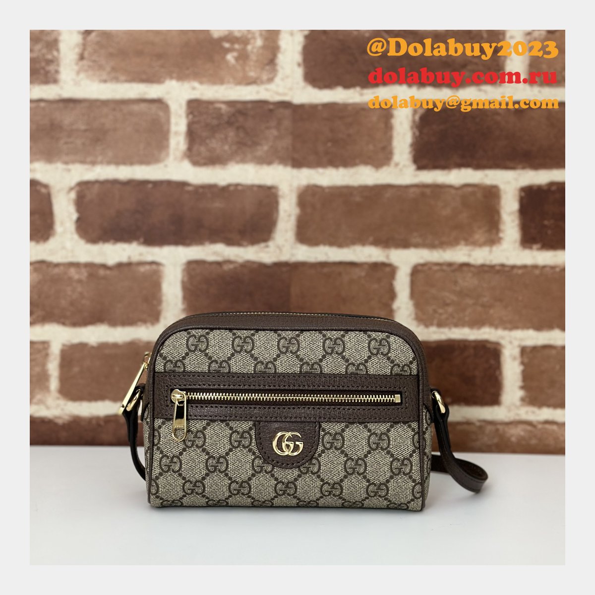 duplicate G*u*i 772311 ophidia gg super designer shoulder bag