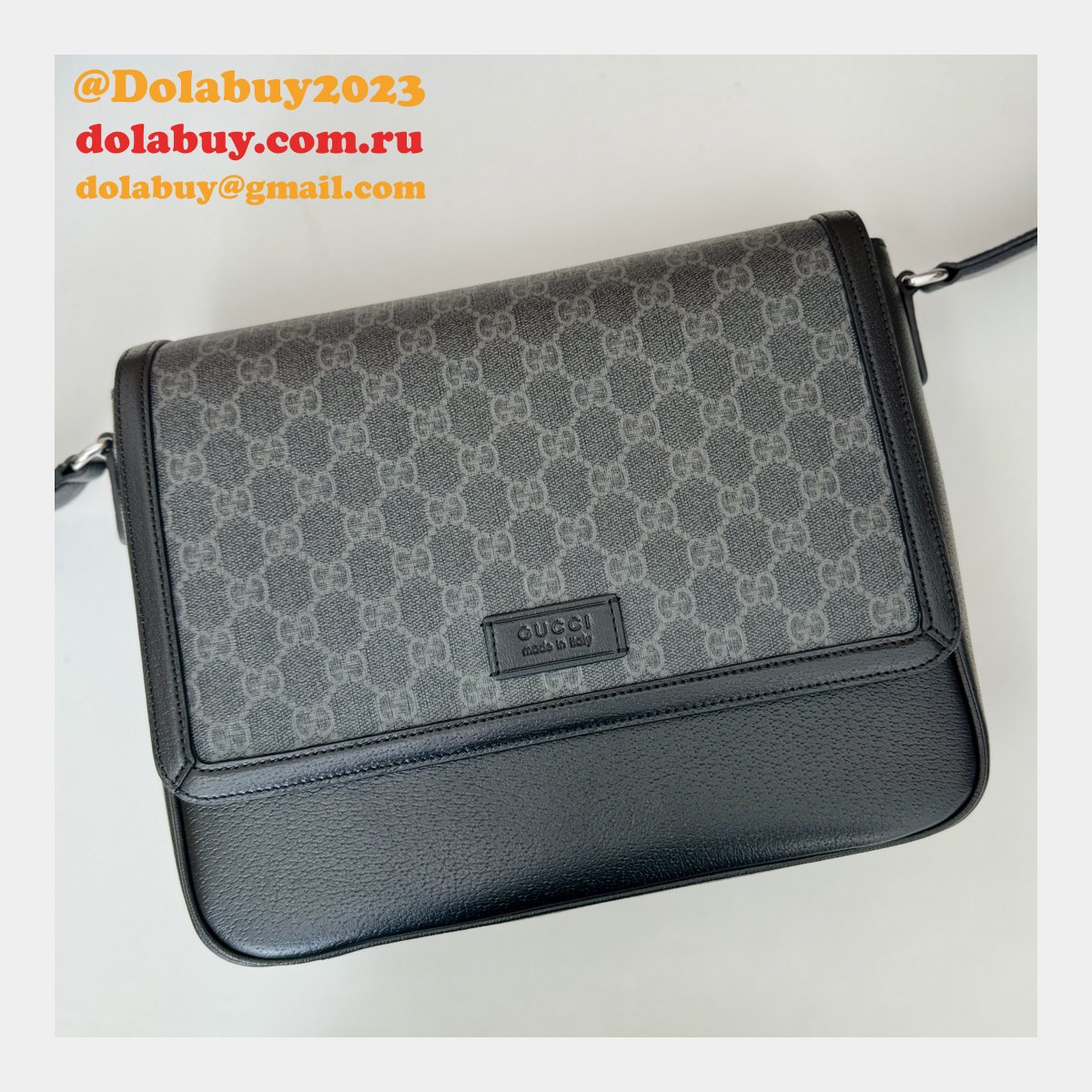 best G*u*i black medium gg crossbody 795459 7 star inspired bag