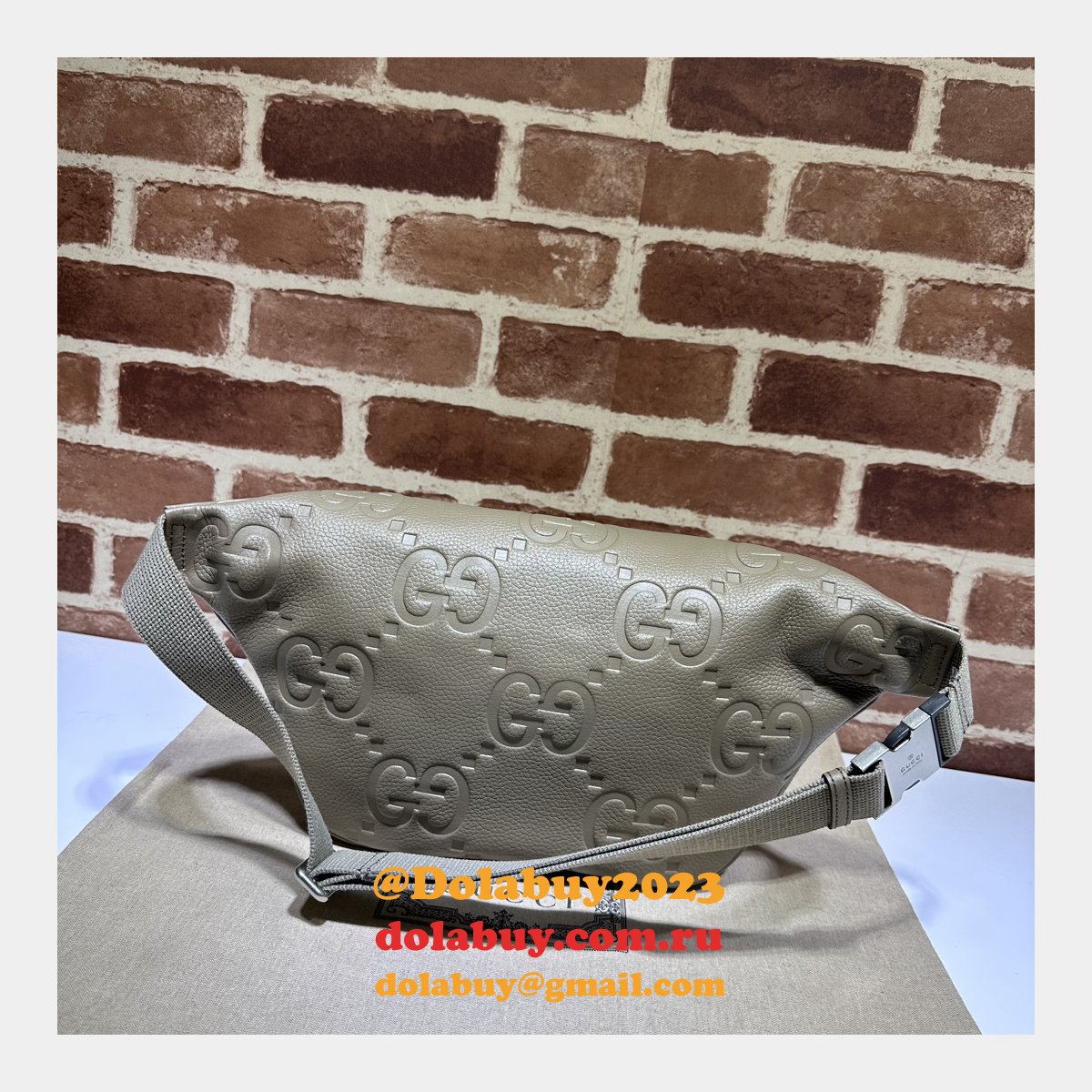 G*u*i 7 star g jumbo belt 645093 replica bag