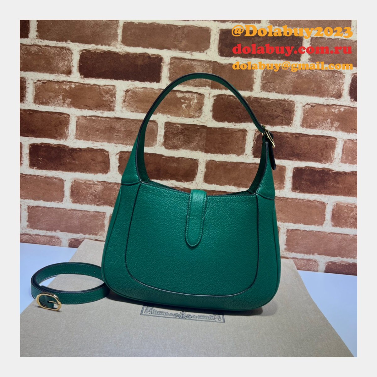 best quality fake G*u*i 636709 jackie 1961 natural grain bag