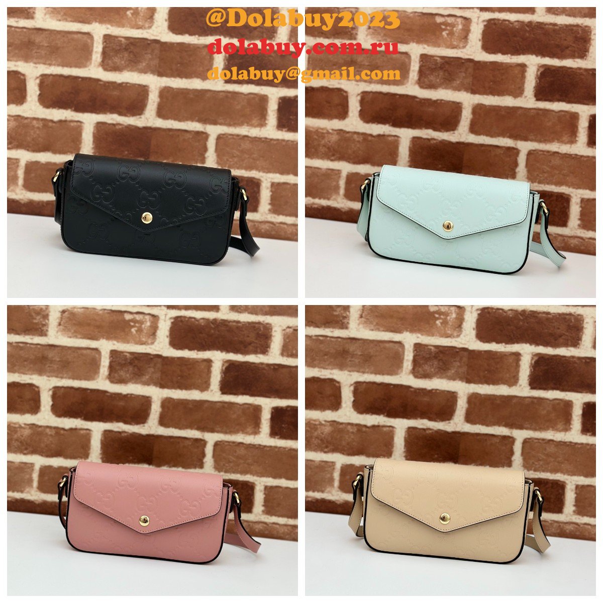 gg 1:1 mirror G*u*i super mini shoulder 772794 replicas bag