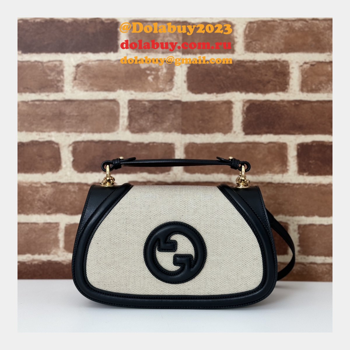 G*u*i luxury blondie shoulder top handle 815714 replica bag