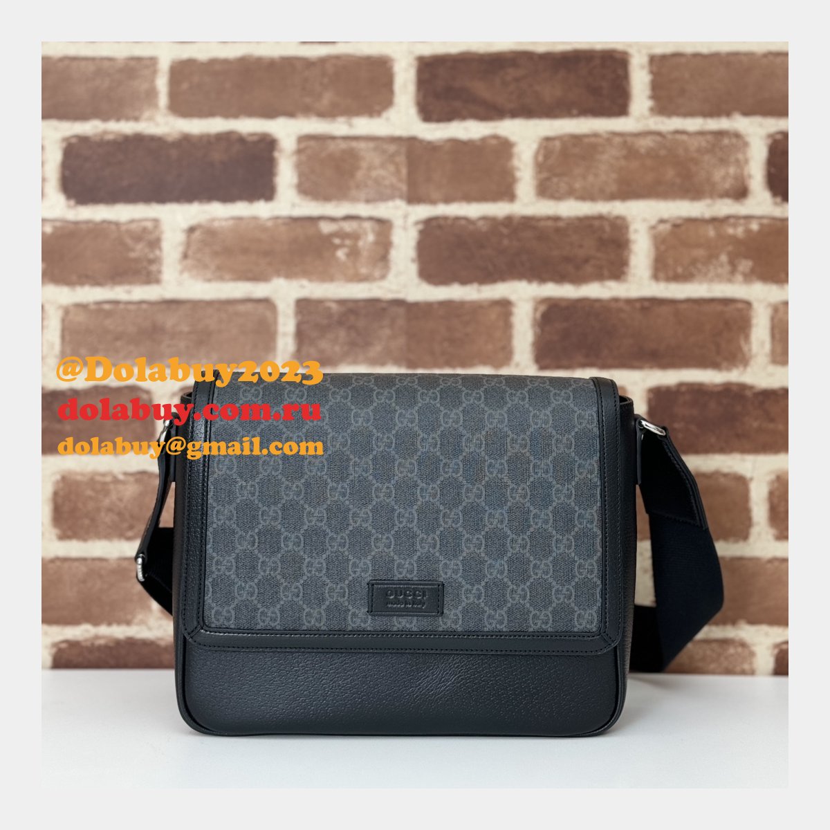 best G*u*i black medium gg crossbody 795459 7 star inspired bag
