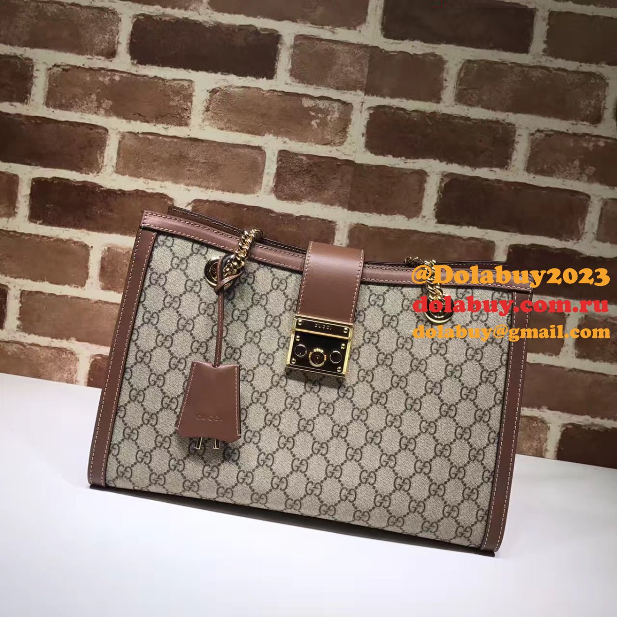 replicas G*u*i padlock medium gg shoulder bag ‎479197