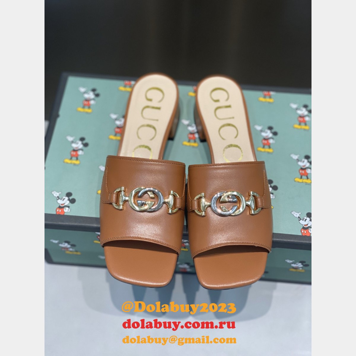 replica G*u*i women slippers