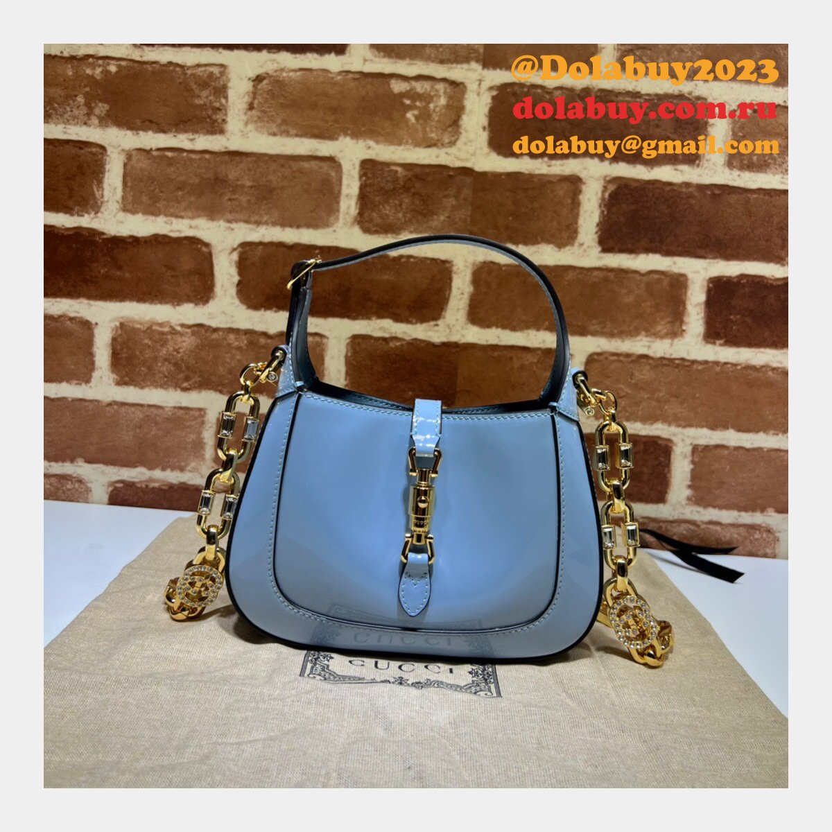 G*u*i top replica jackie 1961 shoulder 699651 bag