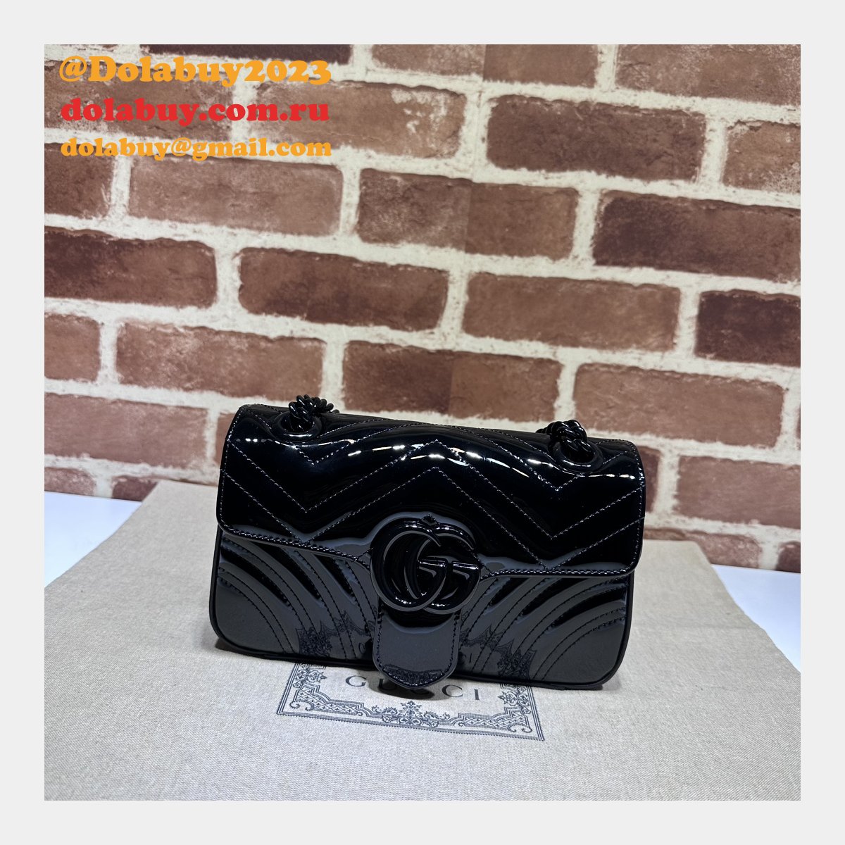 top-quality G*u*i 446744 gg marmont matelassé fake 446744 shoulder bag
