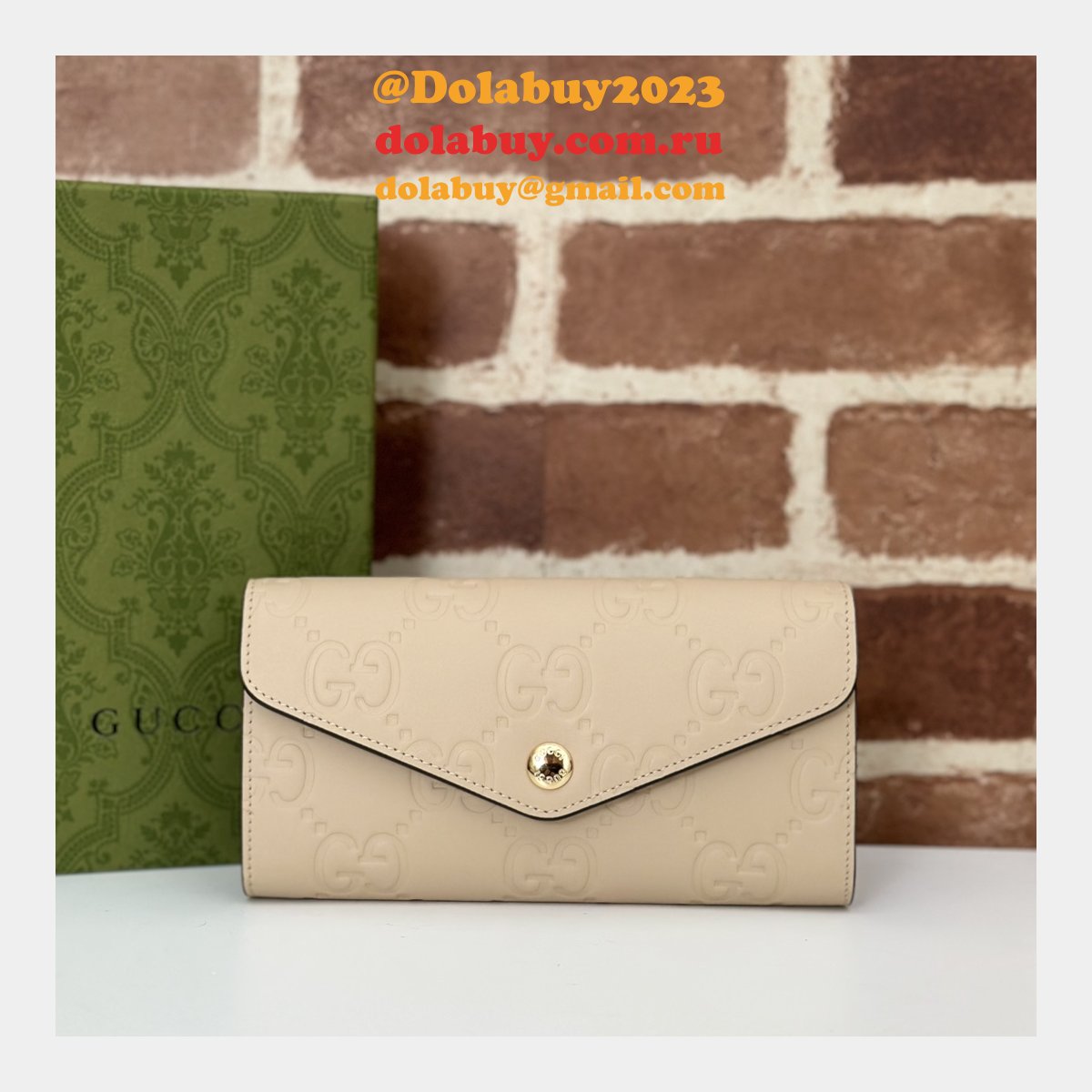 perfect best G*u*i replica 1:1 mirror 772791 gg continental wallet