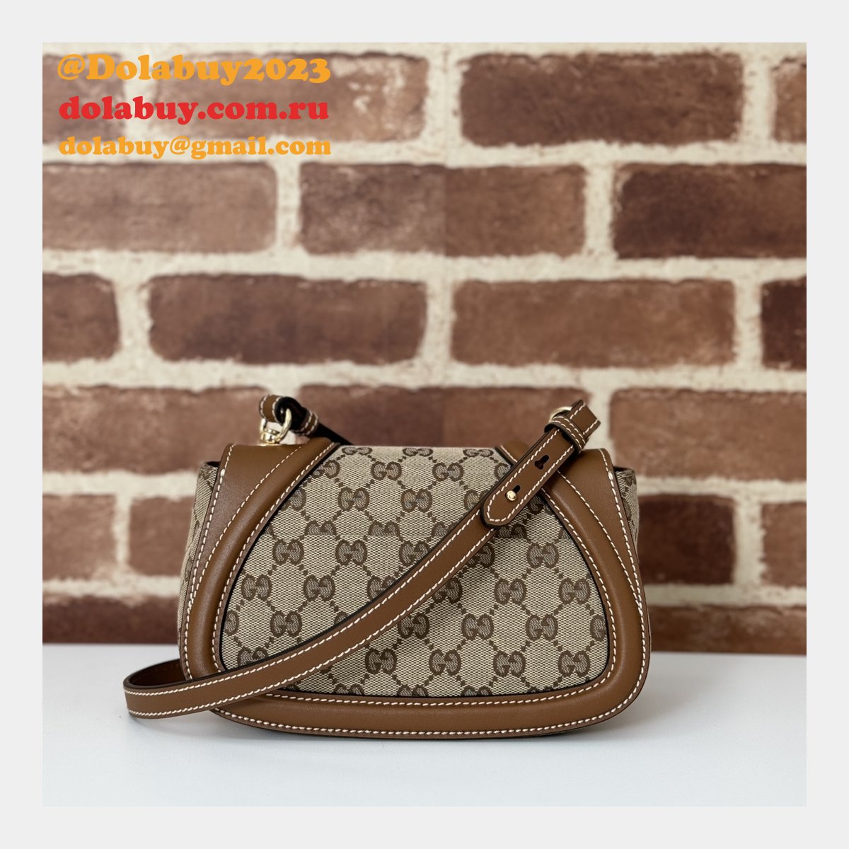 G*u*i fashion blondie 815700 shoulder top quality fake bag