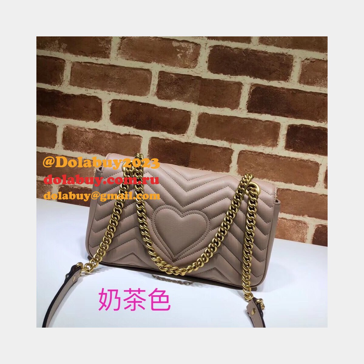 G*u*i gg marmont replica 443497 ladies shoulder bag
