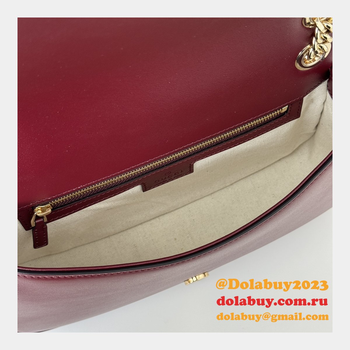 G*u*i replicas 815715 blondie chain shoulder 1:1 mirror bag
