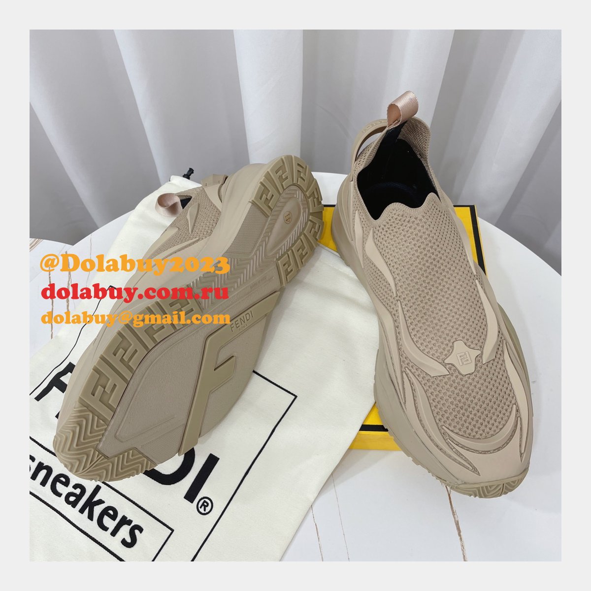 is a replica flow F**di of a shoe fake tpu