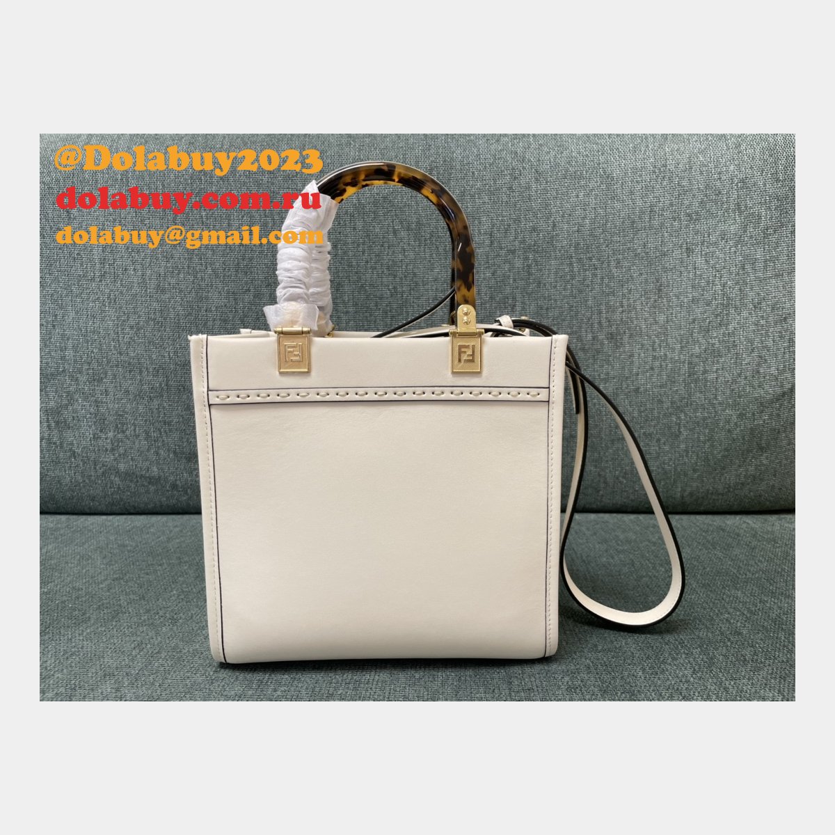 replica top quality F**di tote sunshine mini handbag