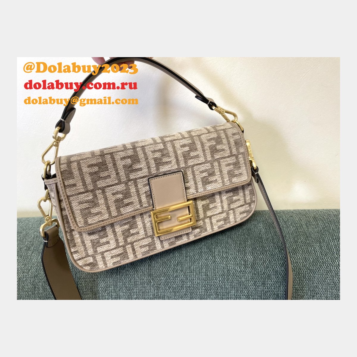 F**di baguette luxury replica iconic 8579 every designer