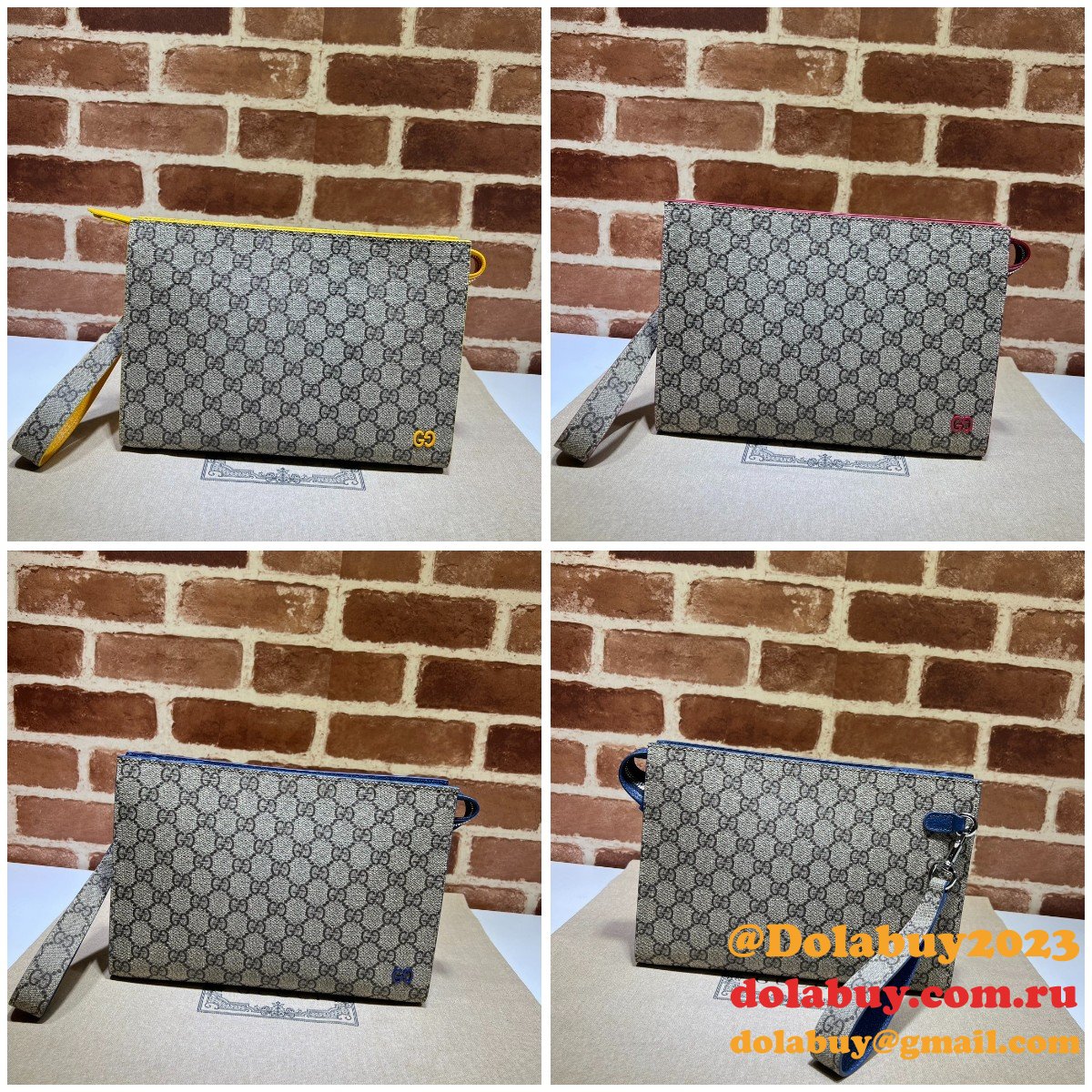 pouch 1:1 G*u*i clutches knockoff gg detai 768255 best bag