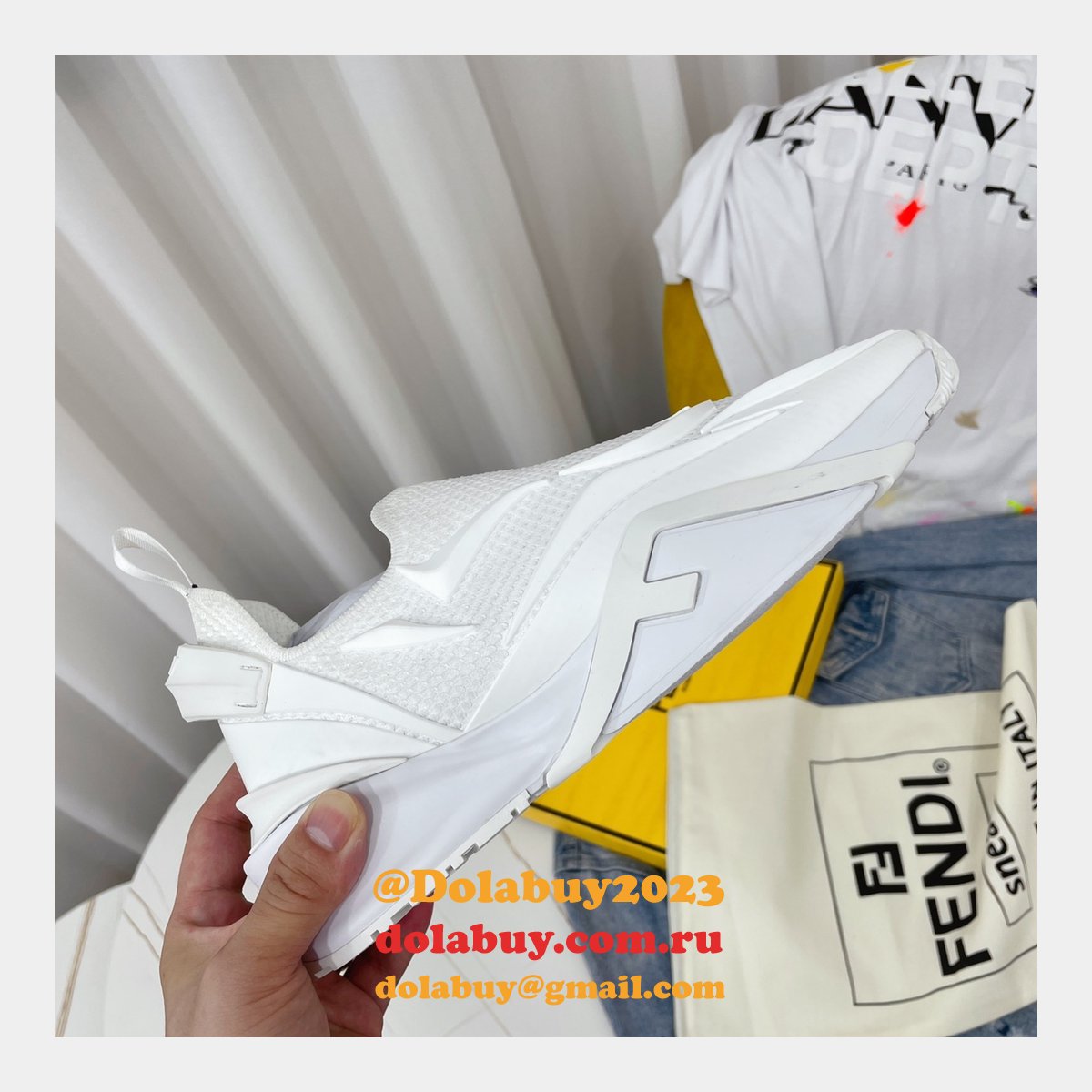 is a replica flow F**di of a shoe fake tpu