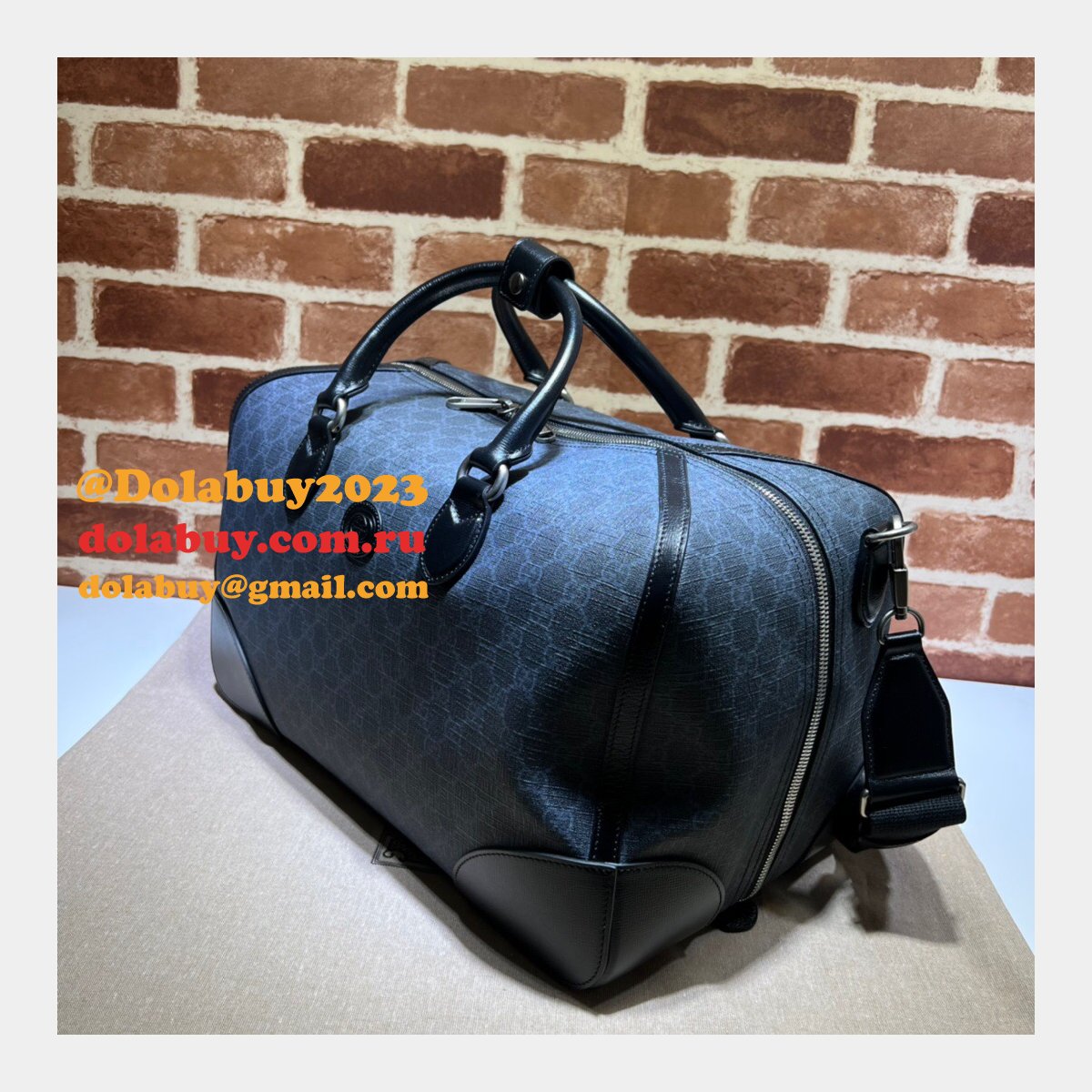 replicas G*u*i 696014 duffle interlocking g gg supreme bag
