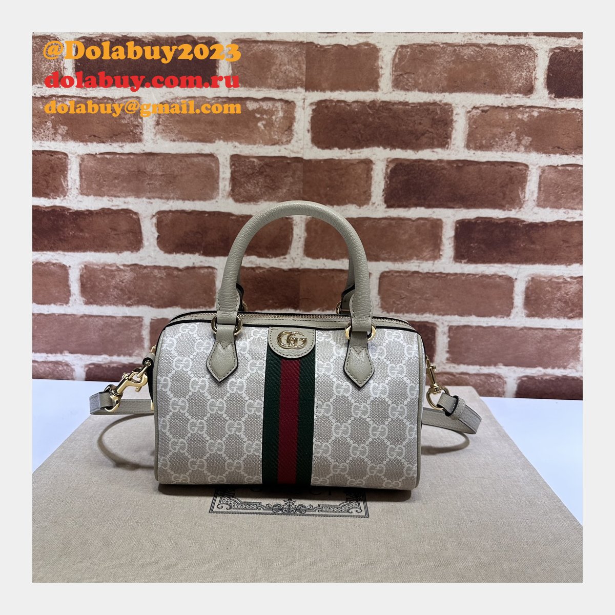 ophidia gg 772053 G*u*i replica crossbody top handle 1:1 mirror bag