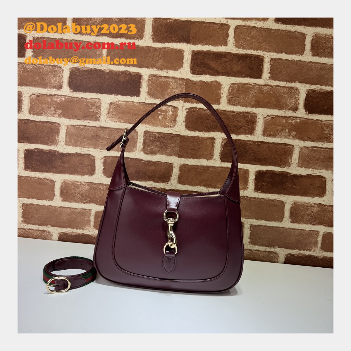 duplicate G*u*i jackie small 782849 shoulder designer fake bag