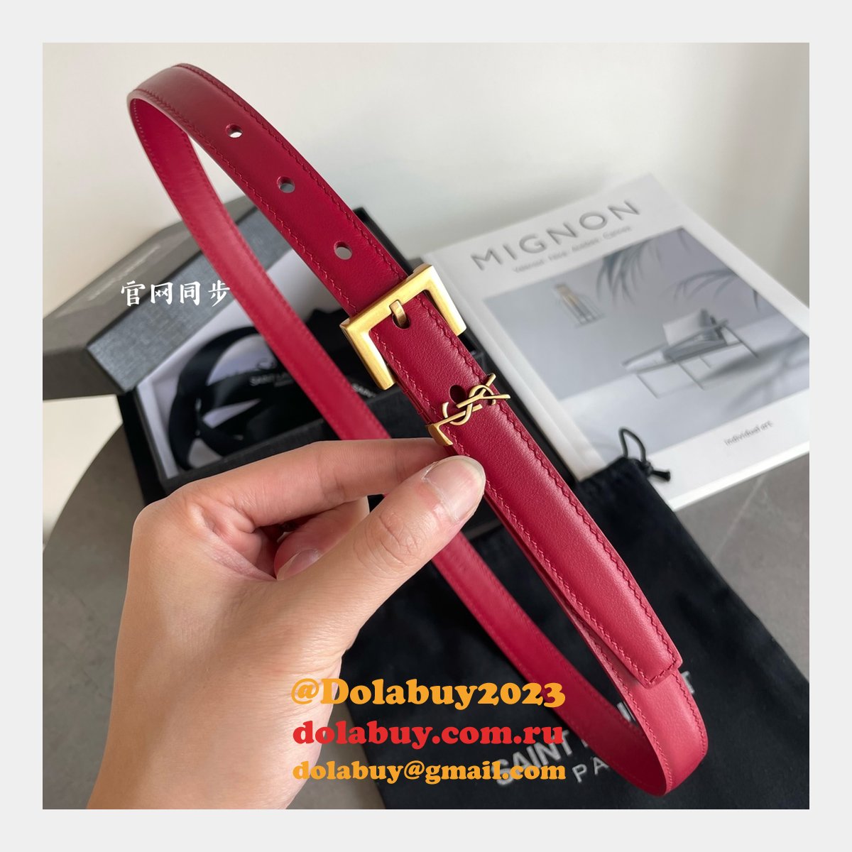 7 star best Sa1nt Lau*nt replicas belt for sale 20mm/30mm