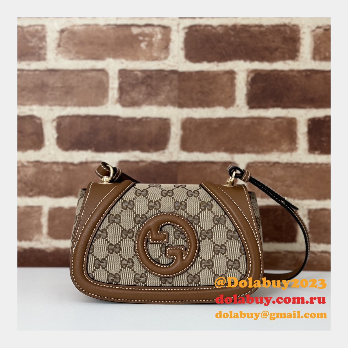 G*u*i fashion blondie 815700 shoulder top quality fake bag
