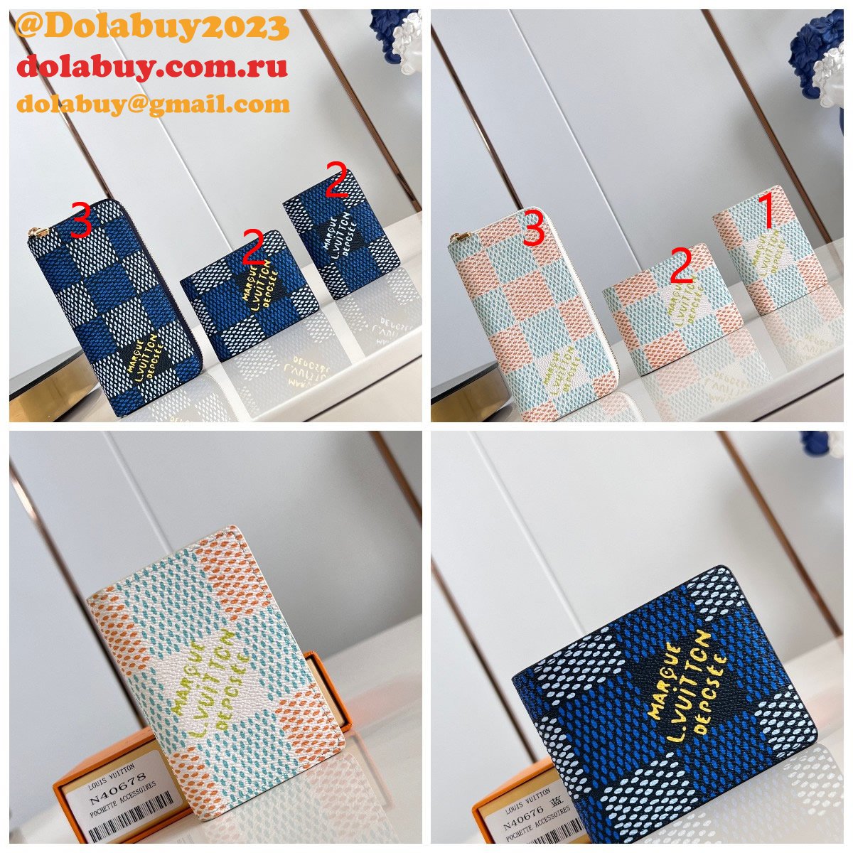 Multiple Pocket Organizer Zippy Louis Vuitton Inspired Bag