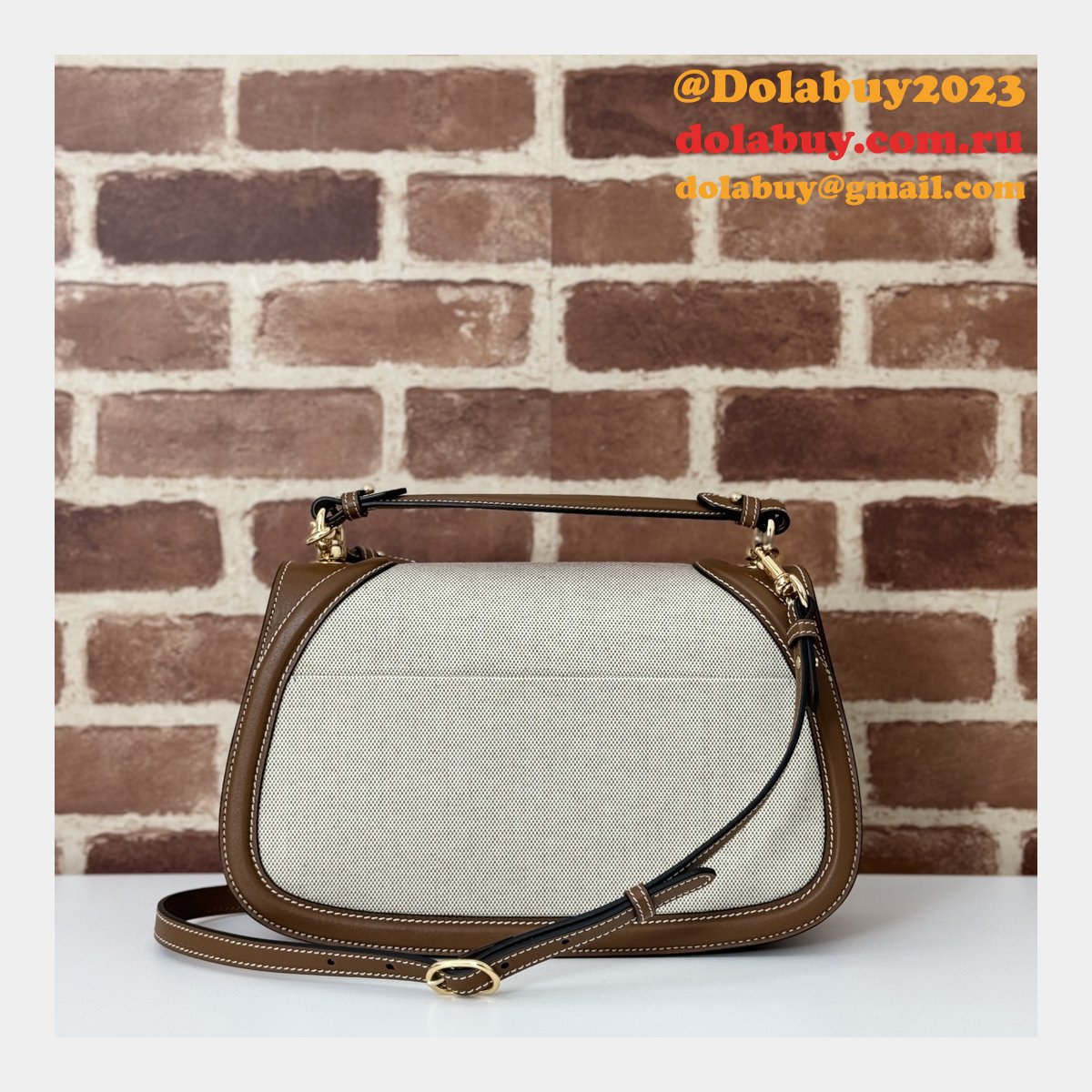 G*u*i designer 7 star 815716 blondie top handle copy bag