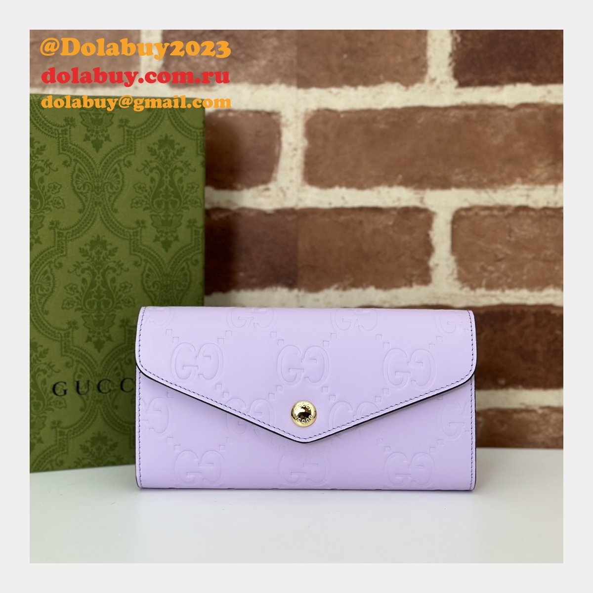 perfect best G*u*i replica 1:1 mirror 772791 gg continental wallet