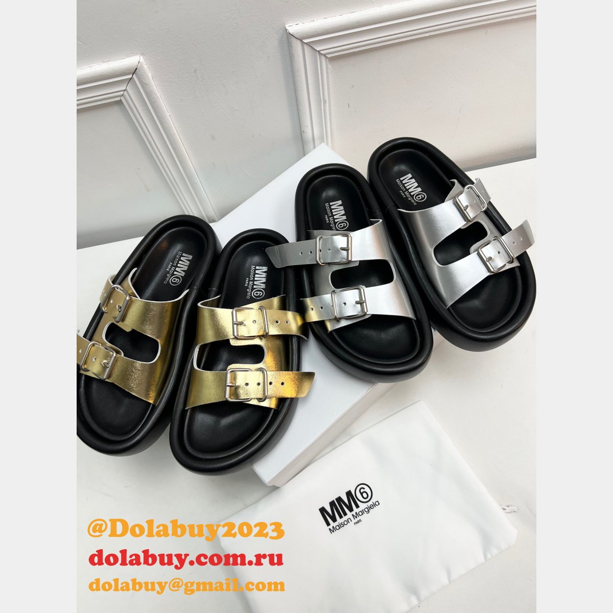 buy ma*s*n Ma*i*la replica high quality sandals shoes