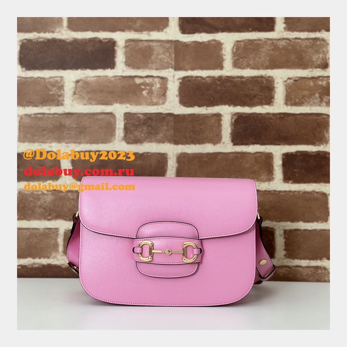gg supreme duplicate G*u*i 1955 horsebit shoulder 602204 bag
