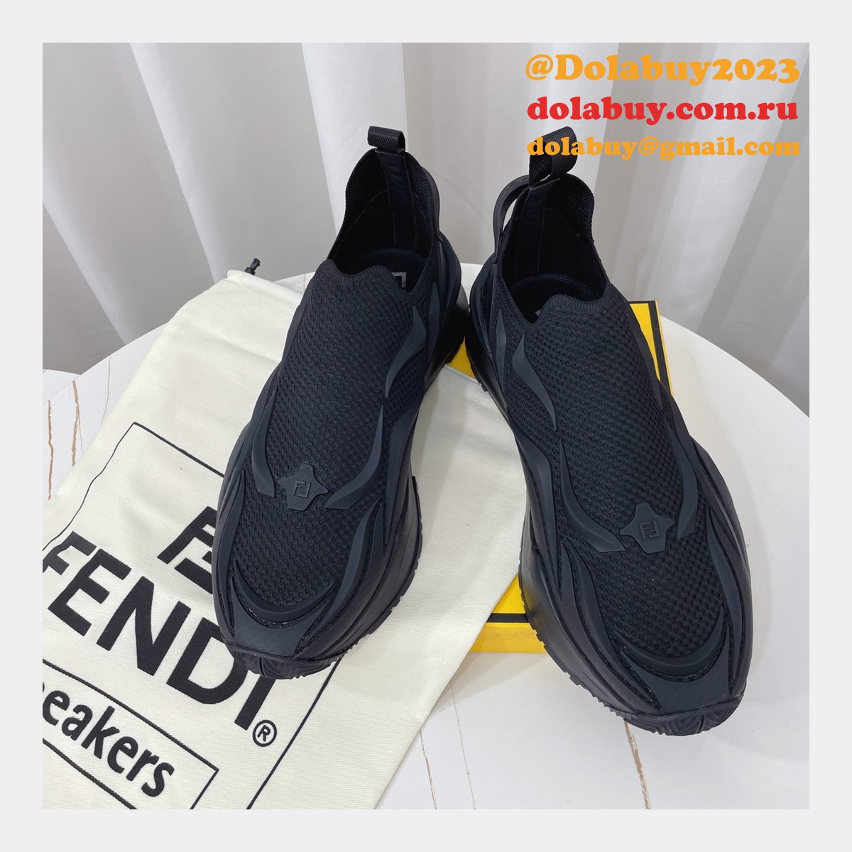 is a replica flow F**di of a shoe fake tpu