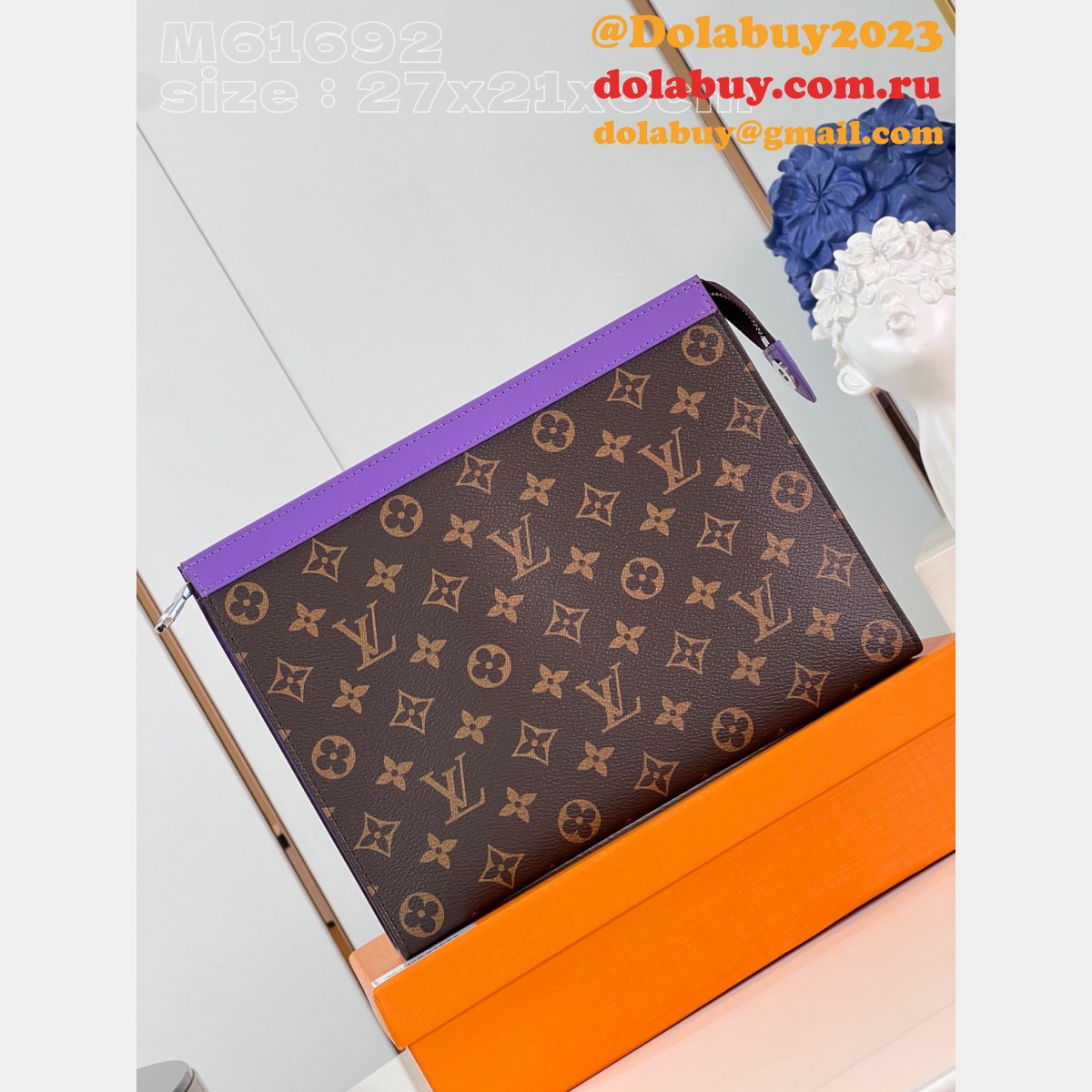 pochette voyage copy top quality m61692 l0vis Vvtt0n replica bag