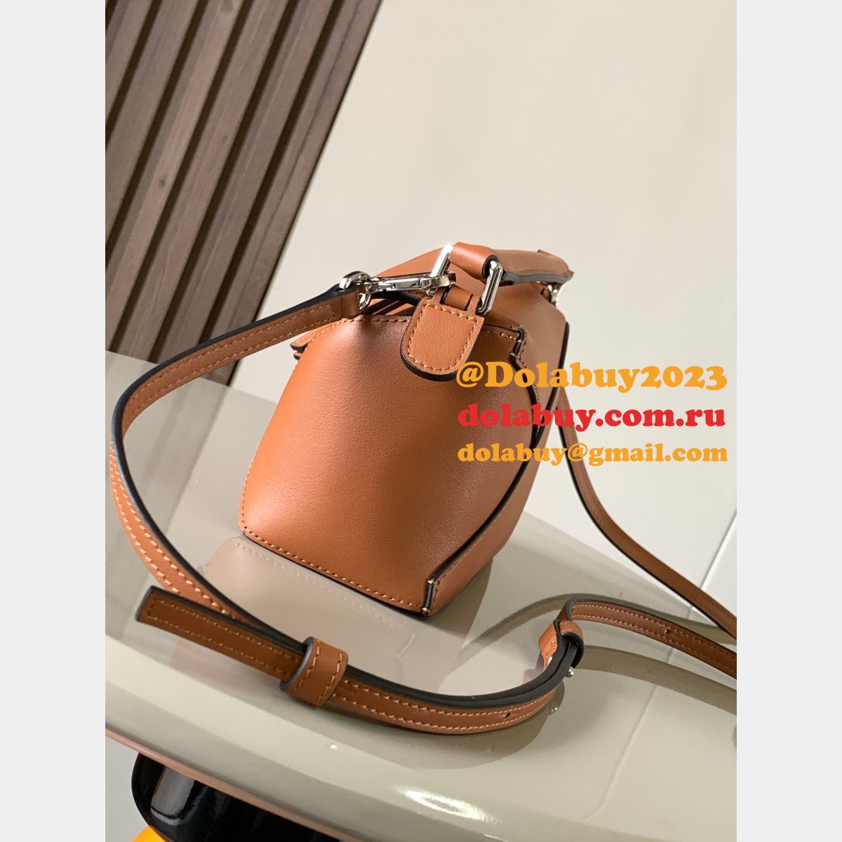 Mini Cheap Loewe Puzzle Bag In Classic Calfskin 18cm