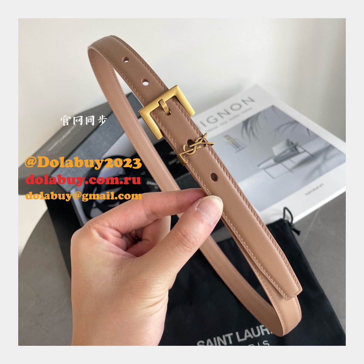 7 star best Sa1nt Lau*nt replicas belt for sale 20mm/30mm