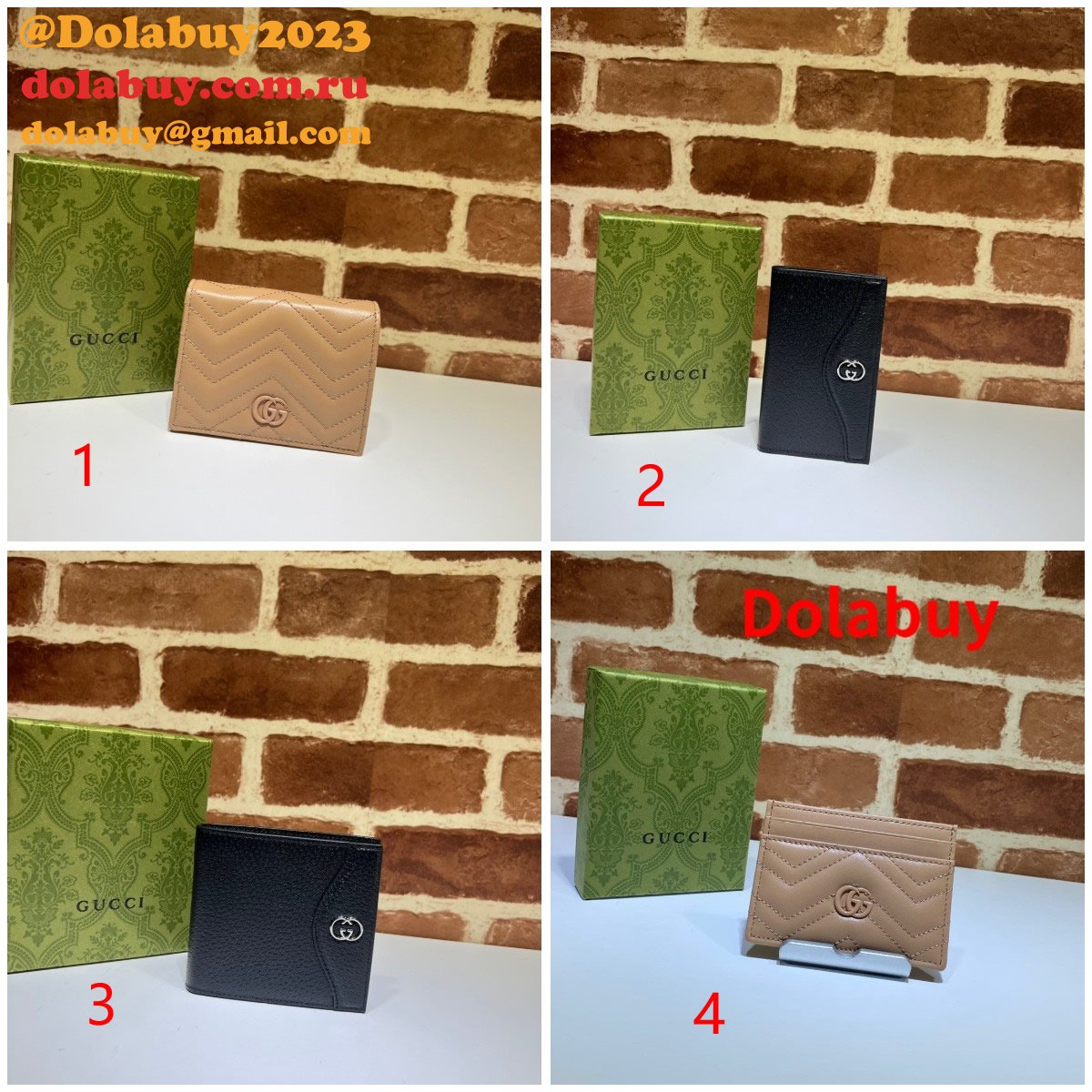 dolabuy replica G*u*i 443127/466492/734998/735004 high quality wallet